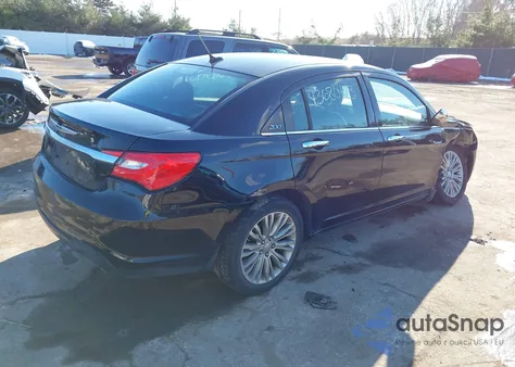 2013 Chrysler 200 Limited из США, поврежденный, VIN 1C3CCBCG8DN574772